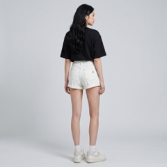 Áo thun nữ LOREN chữ Loren style đen A2742