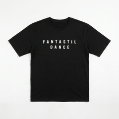 Áo thun nữ LOREN chữ in đen A2751