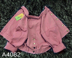 Áo khoác kaki LOREN hồng A4082