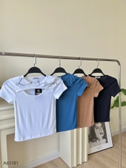 Áo kiểu nữ LOREN khoét ngực A61101