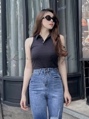Áo kiểu nữ LOREN sát nách nút A61112