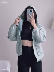 Áo khoác LOREN dù 2 túi hộp A4944