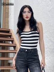 Áo nữ LOREN 2 dây croptop sọc A51014