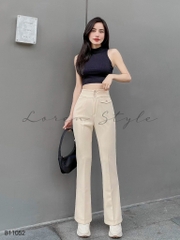 Quần tây ống loe nữ Loren nắp kiểu B11052