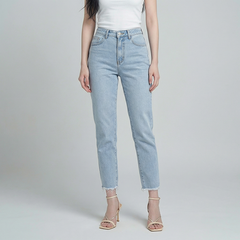 Quần jean baggy LOREN tua B51037