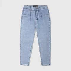 Quần jean baggy LOREN trơn kiểu túi B51038