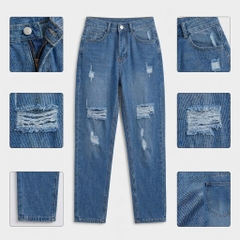 Quần jean baggy LOREN rách B51039