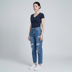 Quần jean baggy LOREN rách B51039