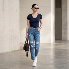 Quần jean baggy LOREN rách B51039