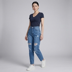 Quần jean baggy LOREN rách B51039