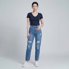 Quần jean baggy LOREN rách B51039