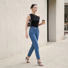 Quần jean baggy LOREN lưng kiểu B51040