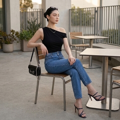 Quần jean baggy LOREN lưng kiểu B51040