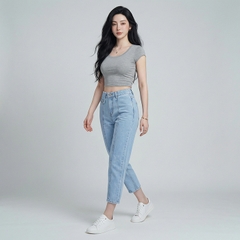 Quần jean baggy nữ LOREN kiểu B51069