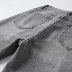 Quần jean baggy nữ LOREN wash rách B51107