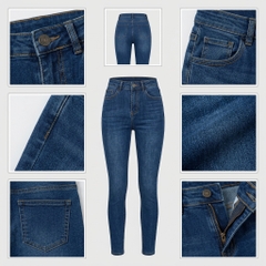 Quần jean skinny nữ LOREN co giãn B51115