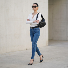 Quần jean skinny nữ LOREN co giãn B51115