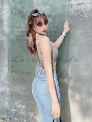 Quần jean skinny nữ LOREN co giãn B51115