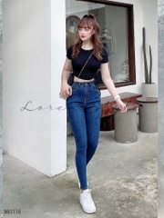 Quần jean skinny nữ LOREN co giãn B51115