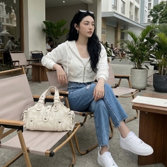 Quần jean baggy LOREN xẻ lai B5129