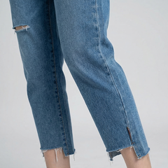 Quần jean baggy LOREN xẻ lai B5129