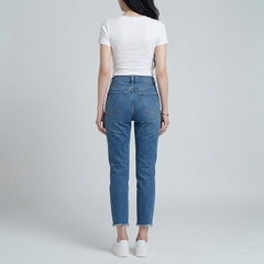 Quần jean baggy LOREN rách tua B5145