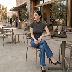 Quần jean nữ LOREN ống bas B5989