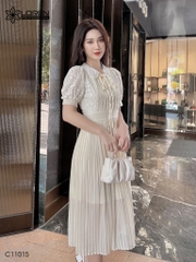 Đầm nữ LOREN phối ren C11015