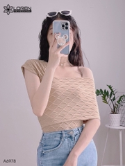 Áo thun nữ LOREN bẹt vai A6978