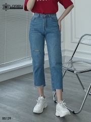 Quần jean baggy LOREN xẻ lai B5129