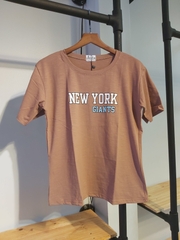 Áo thun nữ new york nâu A2039