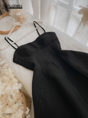 Đầm LOREN gân xòe 2 dây C1927