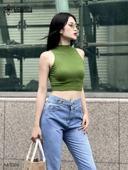 Áo nữ LOREN bo gân sát nách A61026