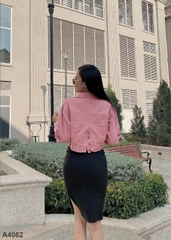 Áo khoác kaki LOREN hồng A4082