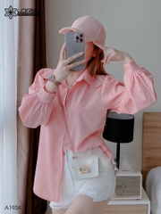 Áo sơ mi nữ LOREN cổ nhọn A1934