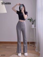 Quần tây nữ LOREN ống bas hack dáng B1974