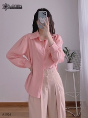 Áo sơ mi nữ LOREN cổ nhọn A1934