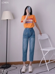 Quần jean baggy LOREN kiểu túi đắp B5149