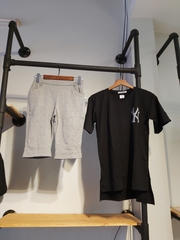 Sét thun nữ lửng ny đen A9046