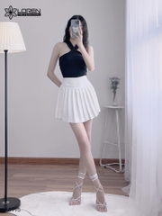 Áo kiểu nữ LOREN bozip chéo cổ A6995