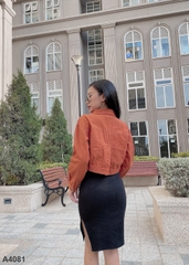 Áo khoác kaki cam A4081