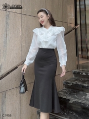 Chân váy nữ LOREN đuôi cá C1958