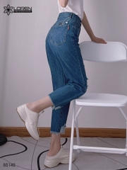 Quần jean baggy LOREN rách tua B5145