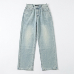 Quần Jean ống suông Nữ LOREN PT11134