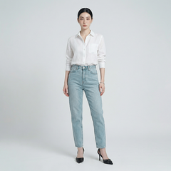 Quần Jean Baggy Nữ LOREN PT11138