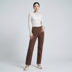 Quần Jean Nữ Ống Suông LOREN PT11139