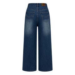 Quần Jean Nữ Ống Rộng LOREN Basic Tôn Dáng PT11143