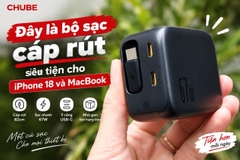 Đây là bộ sạc cáp rút siêu tiện cho iPhone 18 và MacBook