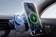 Trải Nghiệm Giá Đỡ Ô Tô Qi2 Baseus PrimeTrip VC1