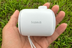 Review Máy Bơm Hơi Baseus PocketGo: 4 in 1, Hút Chân Không, Đèn Pin